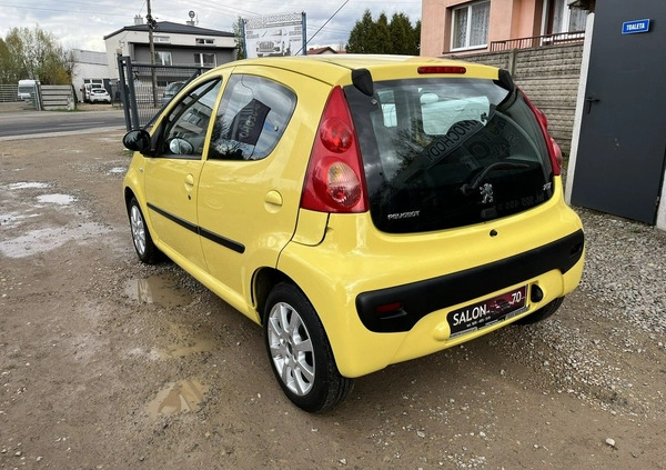 Peugeot 107 cena 10300 przebieg: 95000, rok produkcji 2009 z Reda małe 277